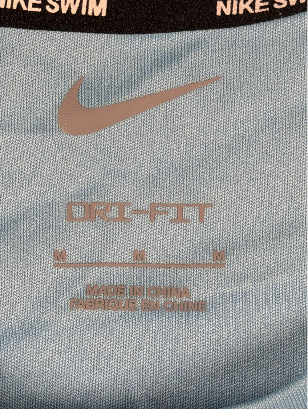 Nike Dri-FIT Light Blue Athletic T-Shirt Medium